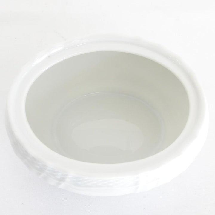 美品『USED』 
Richard Ginori リチャードジノリ 
 ベッキオホワイト シュガーポット 食器