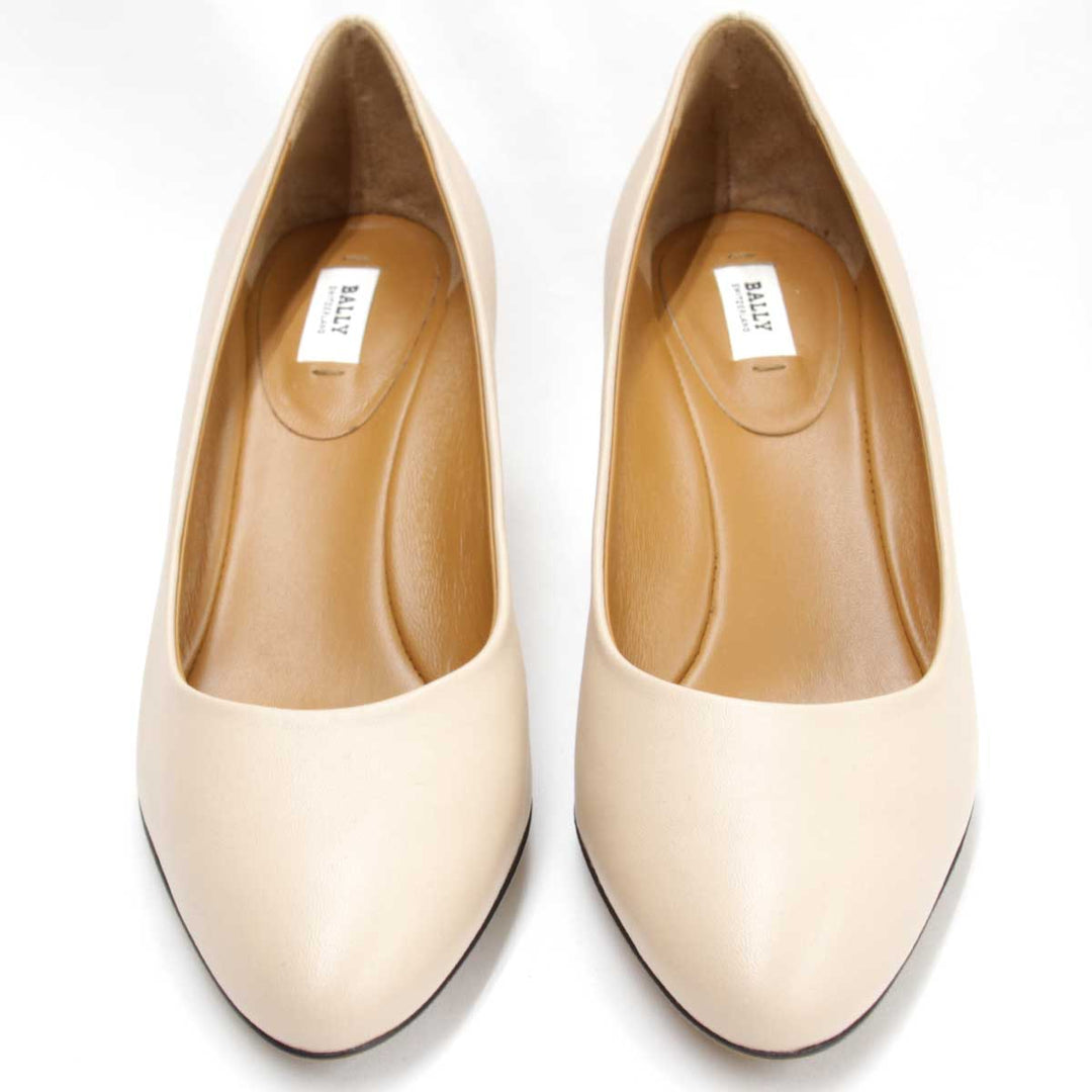 美品『ほぼ未使用』 
BALLY バリー 
 FLINKA/41 パンプス 
レザー ピンクベージュ