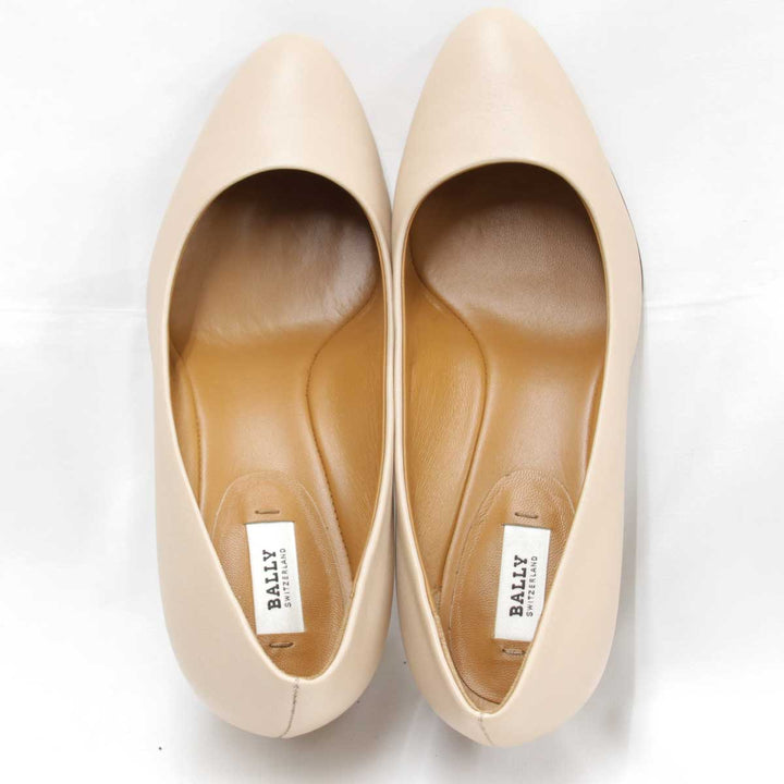 美品『ほぼ未使用』 
BALLY バリー 
 FLINKA/41 パンプス 
レザー ピンクベージュ