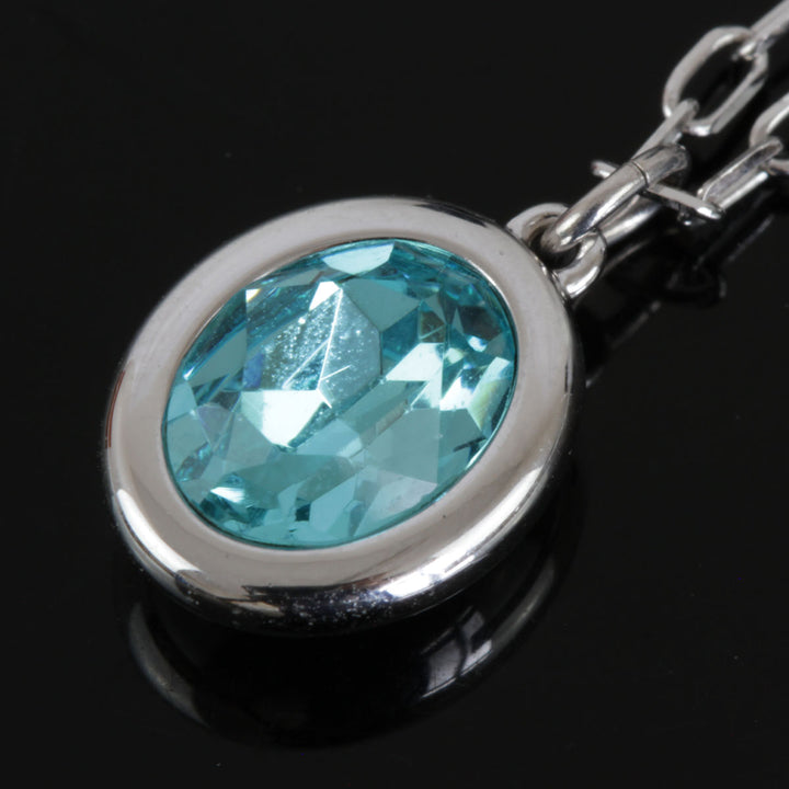 美品『USED』 メタル 
SWAROVSKI ネックレス