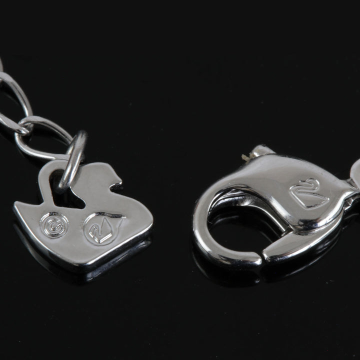 美品『USED』 メタル 
SWAROVSKI ネックレス