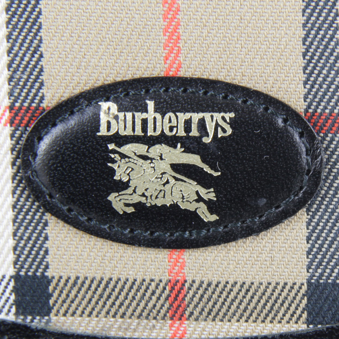 良品『USED』 
BURBERRY バーバリー 
 二つ折り財布 
レザー ベージュ