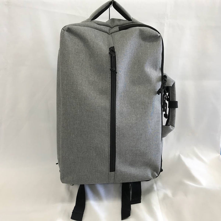『USED』 
 
 ikka イッカ SQVALO WORKS シャンブレー 3WAY バッグ IKBAG-283 リュック・デイパック 
ポリエステル グレー