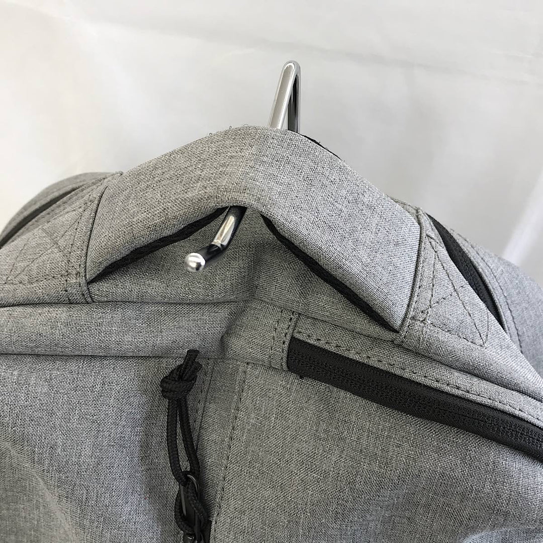 『USED』 
 
 ikka イッカ SQVALO WORKS シャンブレー 3WAY バッグ IKBAG-283 リュック・デイパック 
ポリエステル グレー