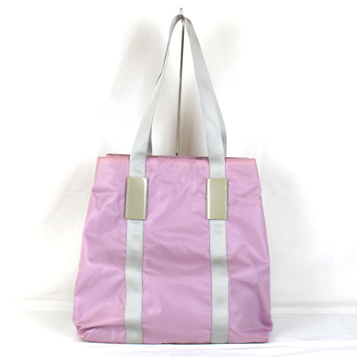 『USED』 
PRADA プラダ 
 トートバッグ 
ナイロン ピンク