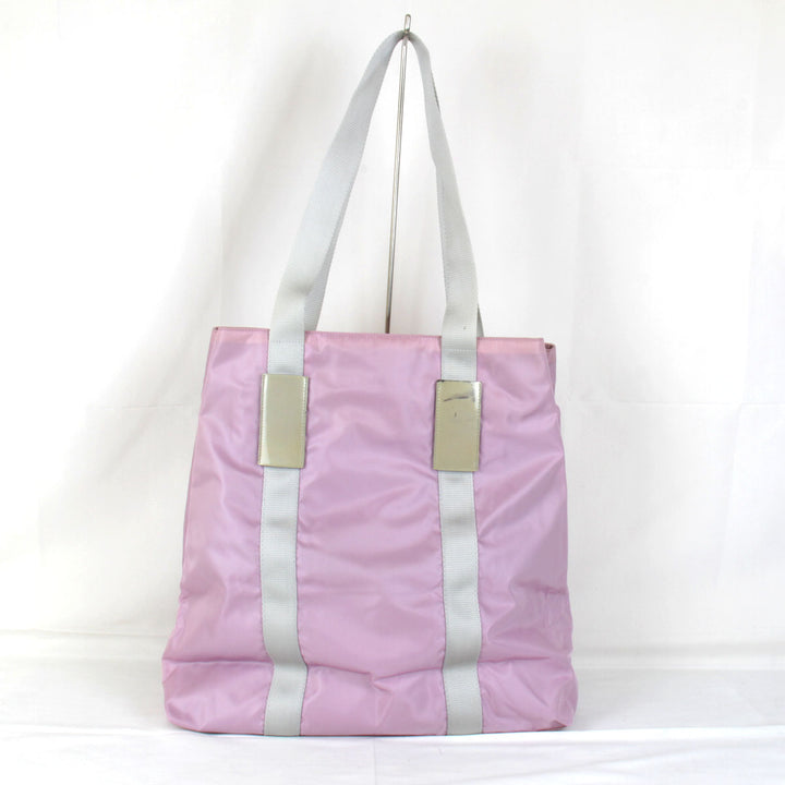 『USED』 
PRADA プラダ 
 トートバッグ 
ナイロン ピンク