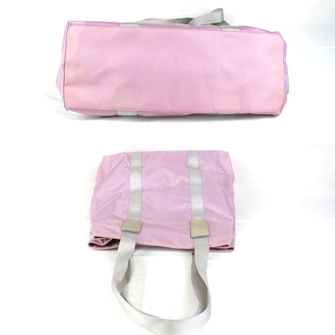 『USED』 
PRADA プラダ 
 トートバッグ 
ナイロン ピンク
