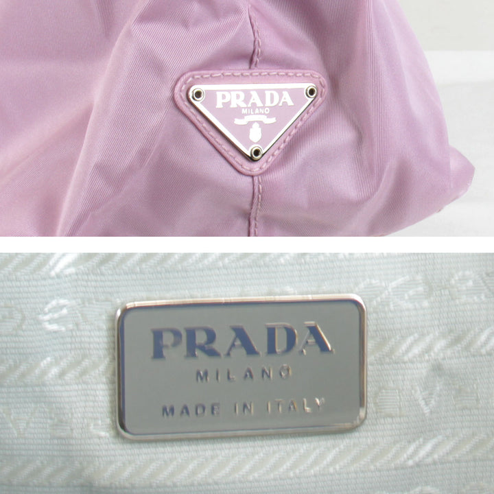 『USED』 
PRADA プラダ 
 トートバッグ 
ナイロン ピンク