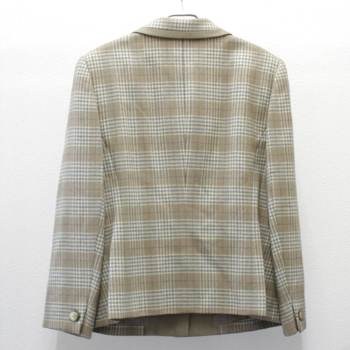 良品『USED』 
Burberrys バーバリーズ 
 スーツ上下 セットアップ 
毛/シルク/キュプラ ベージュ