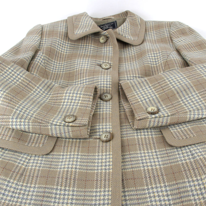 良品『USED』 
Burberrys バーバリーズ 
 スーツ上下 セットアップ 
毛/シルク/キュプラ ベージュ