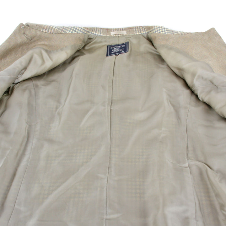 良品『USED』 
Burberrys バーバリーズ 
 スーツ上下 セットアップ 
毛/シルク/キュプラ ベージュ