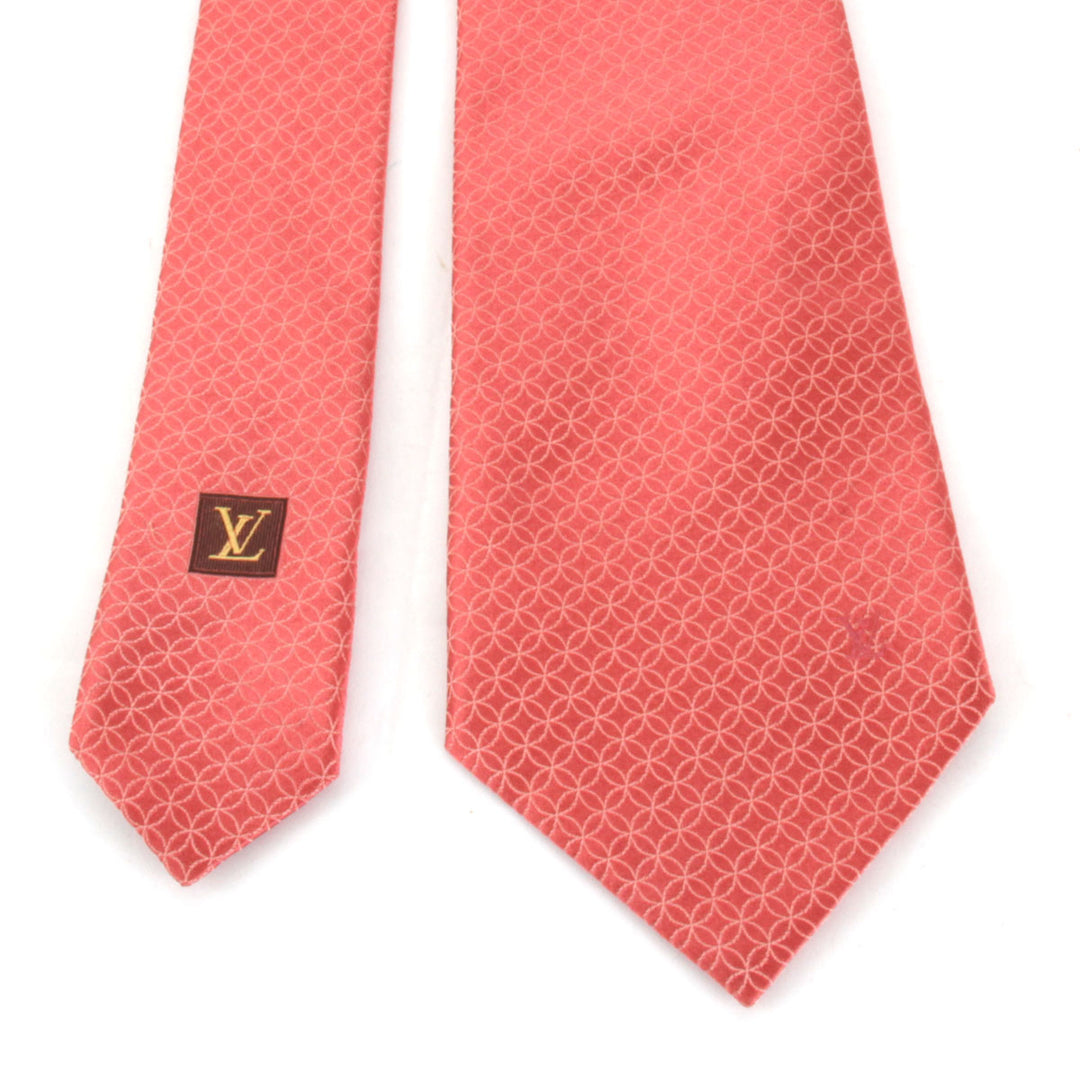 美品『USED』 
LOUIS VUITTON ルイ・ヴィトン 
 ネクタイ 
シルク レッド