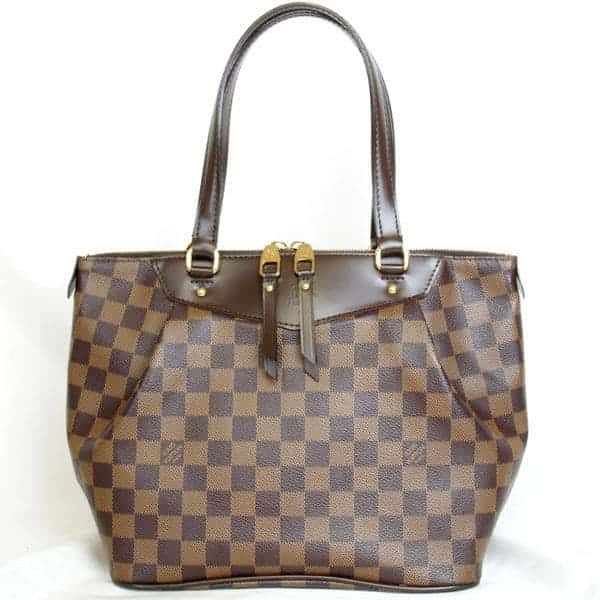 美品『USED』 
LOUIS VUITTON ルイ・ヴィトン 
 ウエストミンスターPM N41102 ハンドバッグ 
ダミエキャンバス エベヌ