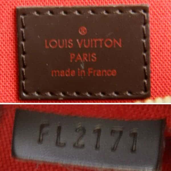 美品『USED』 
LOUIS VUITTON ルイ・ヴィトン 
 ウエストミンスターPM N41102 ハンドバッグ 
ダミエキャンバス エベヌ