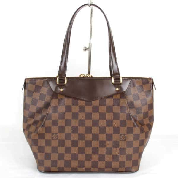 美品『USED』 
LOUIS VUITTON ルイ・ヴィトン 
 ウエストミンスターPM N41102 ハンドバッグ 
ダミエキャンバス エベヌ