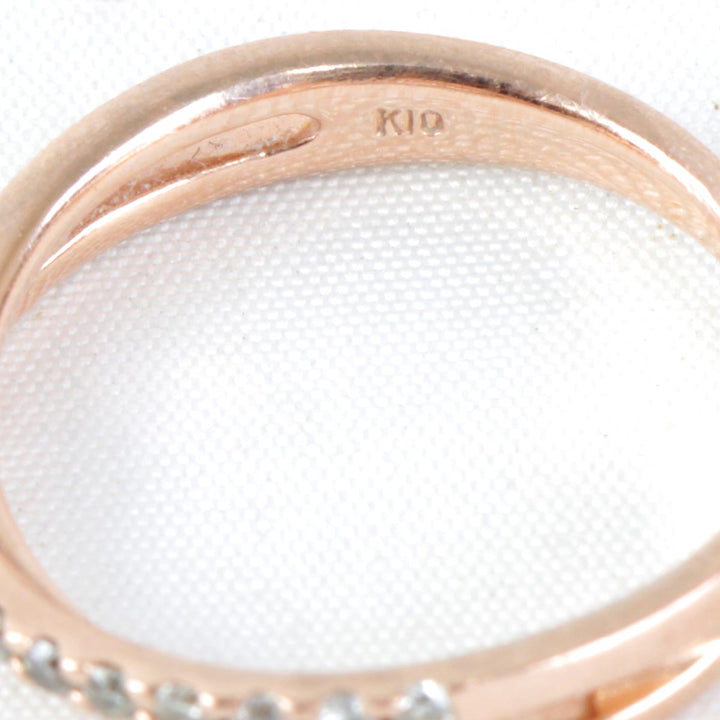 『USED』 K10 
 0.17ct #9 リング・指輪
 1.7g
