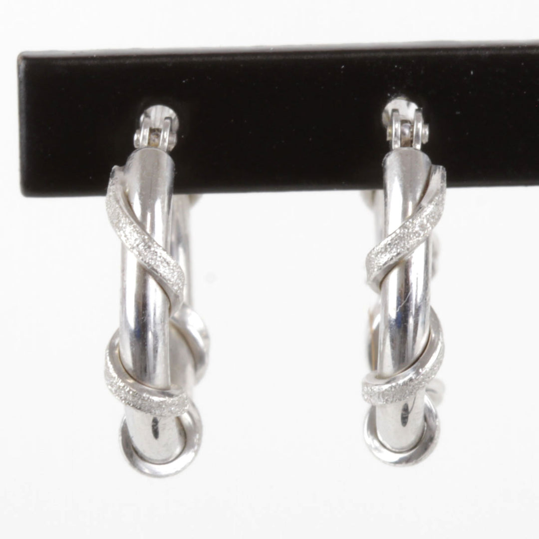美品『USED』 K14WG 
 フープ ピアス
 1.2g