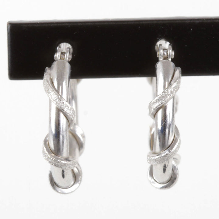 美品『USED』 K14WG 
 フープ ピアス
 1.2g