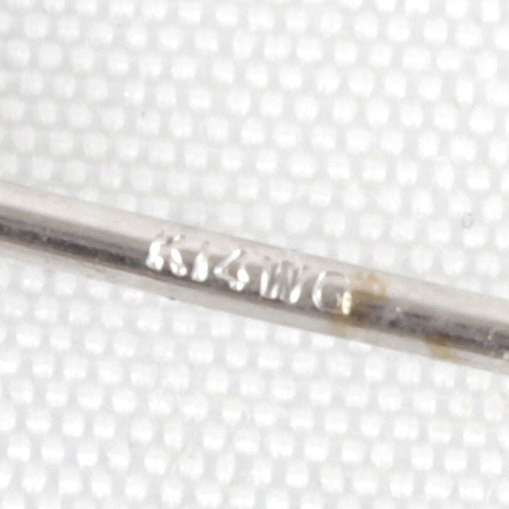 美品『USED』 K14WG 
 フープ ピアス
 1.2g