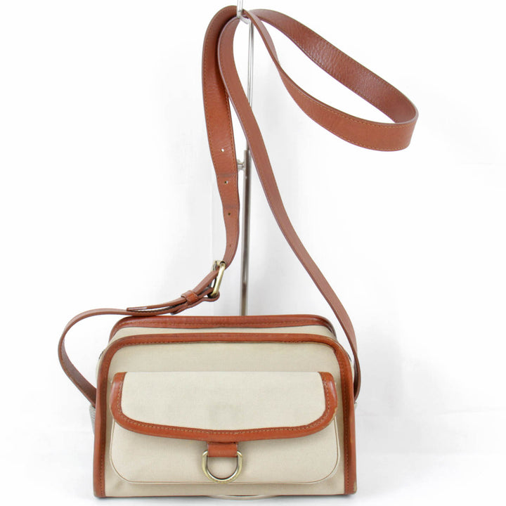 『USED』 
BURBERRY バーバリー 
 ショルダーバッグ 
キャンバス ベージュ