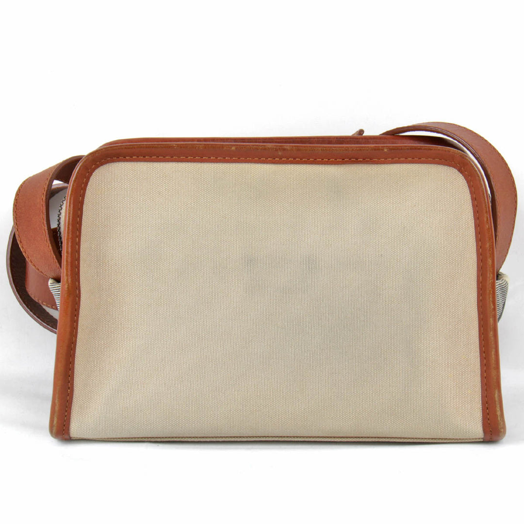 『USED』 
BURBERRY バーバリー 
 ショルダーバッグ 
キャンバス ベージュ