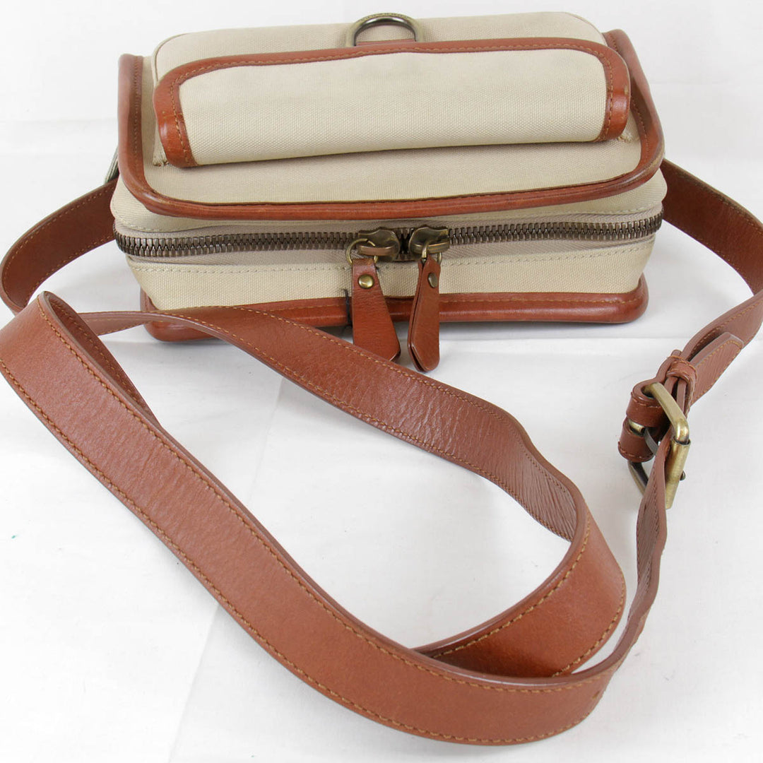 『USED』 
BURBERRY バーバリー 
 ショルダーバッグ 
キャンバス ベージュ
