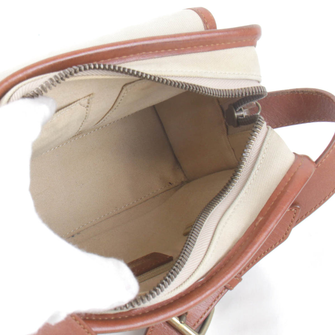 『USED』 
BURBERRY バーバリー 
 ショルダーバッグ 
キャンバス ベージュ