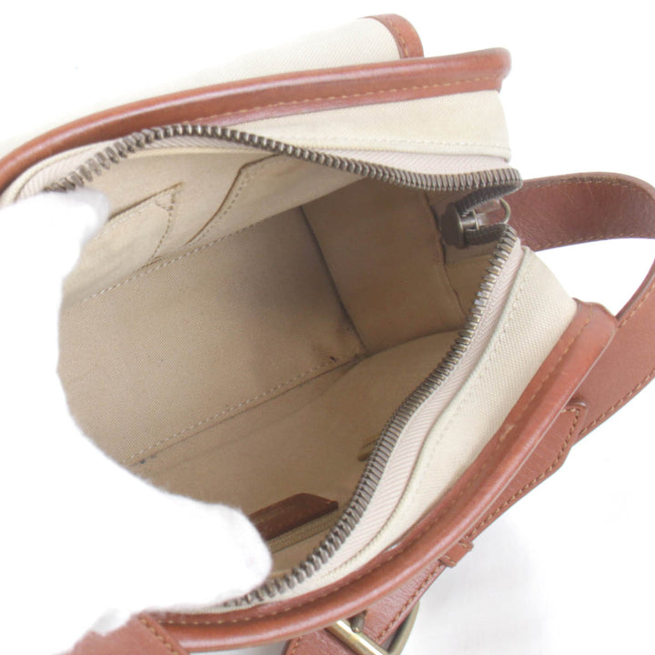 『USED』 
BURBERRY バーバリー 
 ショルダーバッグ 
キャンバス ベージュ