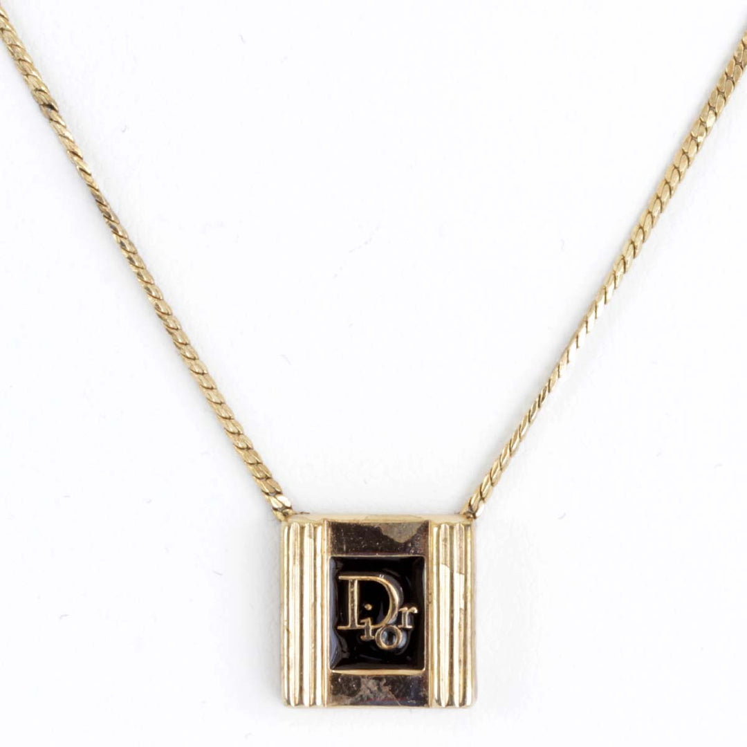 『USED』 メタル 
Christian Dior ネックレス
 ヴィンテージ
