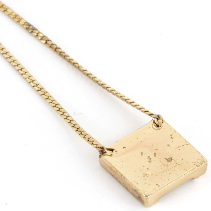 『USED』 メタル 
Christian Dior ネックレス
 ヴィンテージ