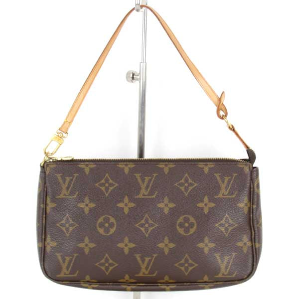 美品『USED』 
LOUIS VUITTON ルイ・ヴィトン 
 ポシェットアクセソワール M51980 アクセサリーポーチ 
モノグラムキャンバス モノグラム