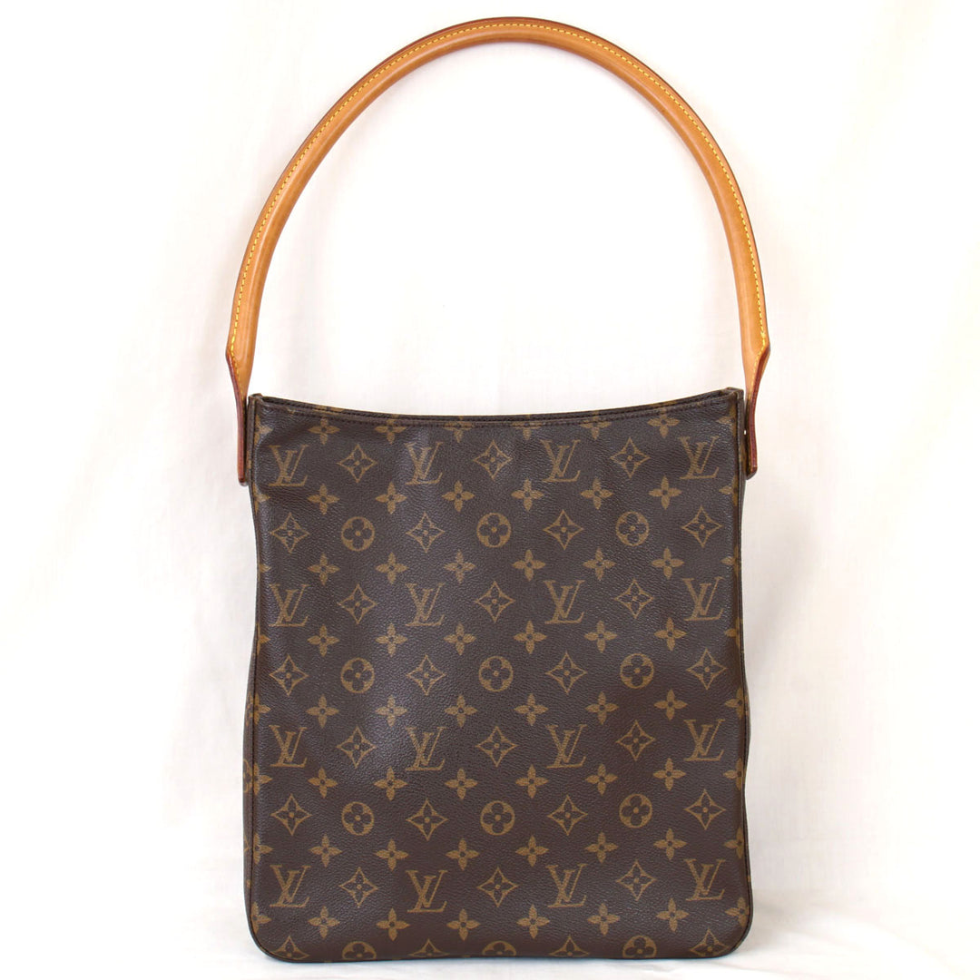 LOUIS VUITTON ルイ・ヴィトン 
 ルーピングGM M51145 ショルダーバッグ 
モノグラムキャンバス モノグラム