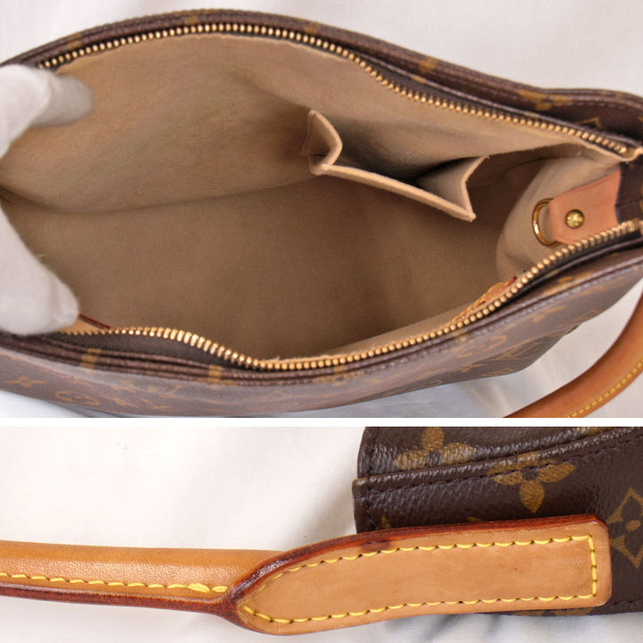 LOUIS VUITTON ルイ・ヴィトン 
 ルーピングGM M51145 ショルダーバッグ 
モノグラムキャンバス モノグラム