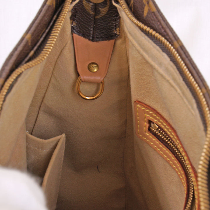 LOUIS VUITTON ルイ・ヴィトン 
 ルーピングGM M51145 ショルダーバッグ 
モノグラムキャンバス モノグラム