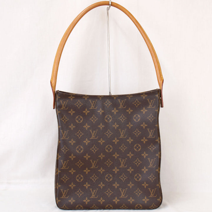 LOUIS VUITTON ルイ・ヴィトン 
 ルーピングGM M51145 ショルダーバッグ 
モノグラムキャンバス モノグラム