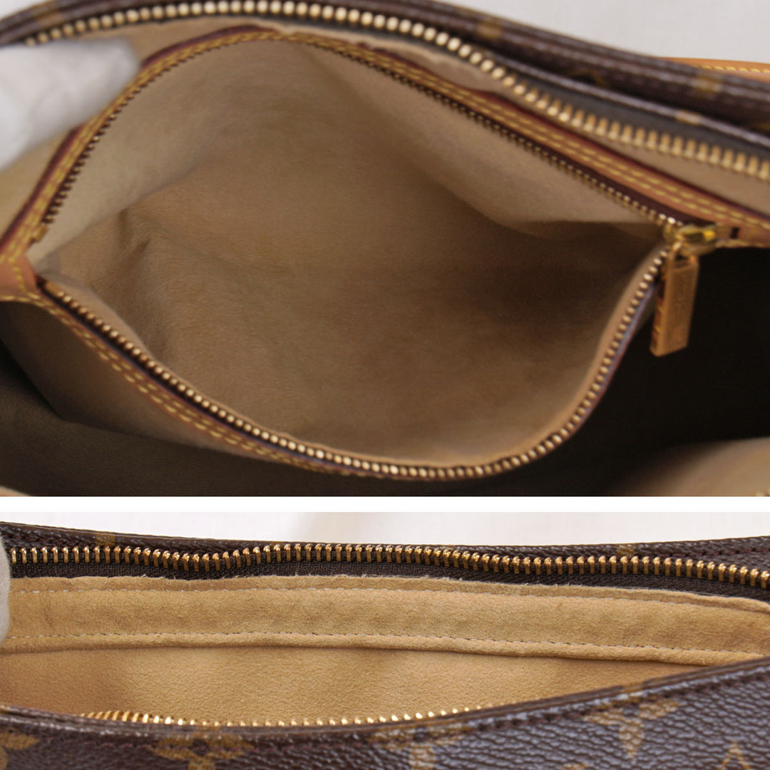 LOUIS VUITTON ルイ・ヴィトン 
 ルーピングGM M51145 ショルダーバッグ 
モノグラムキャンバス モノグラム