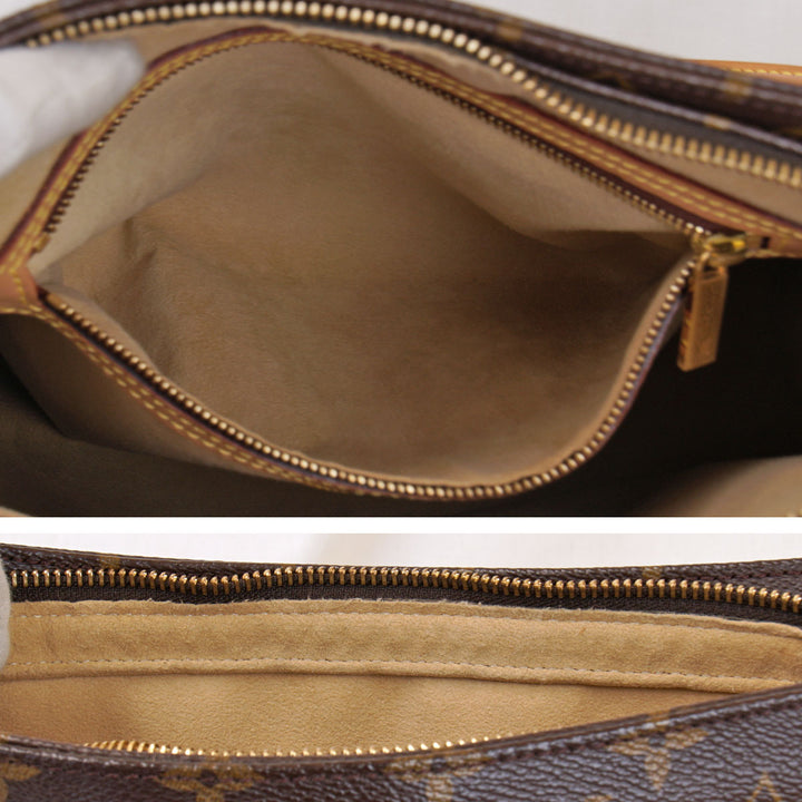 LOUIS VUITTON ルイ・ヴィトン 
 ルーピングGM M51145 ショルダーバッグ 
モノグラムキャンバス モノグラム