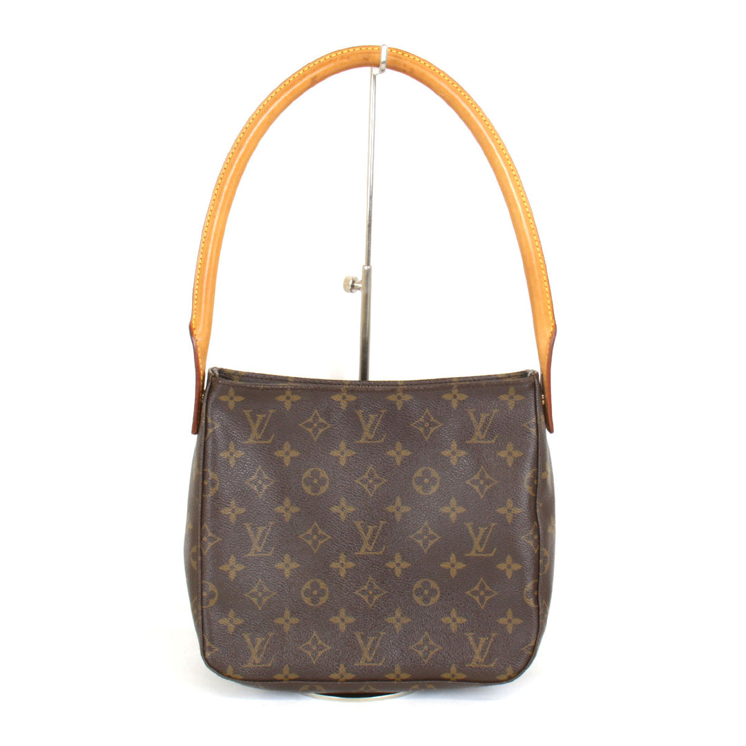 『USED』 
LOUIS VUITTON ルイ・ヴィトン 
 ルーピングMM M51146 ショルダーバッグ 
モノグラムキャンバス モノグラム