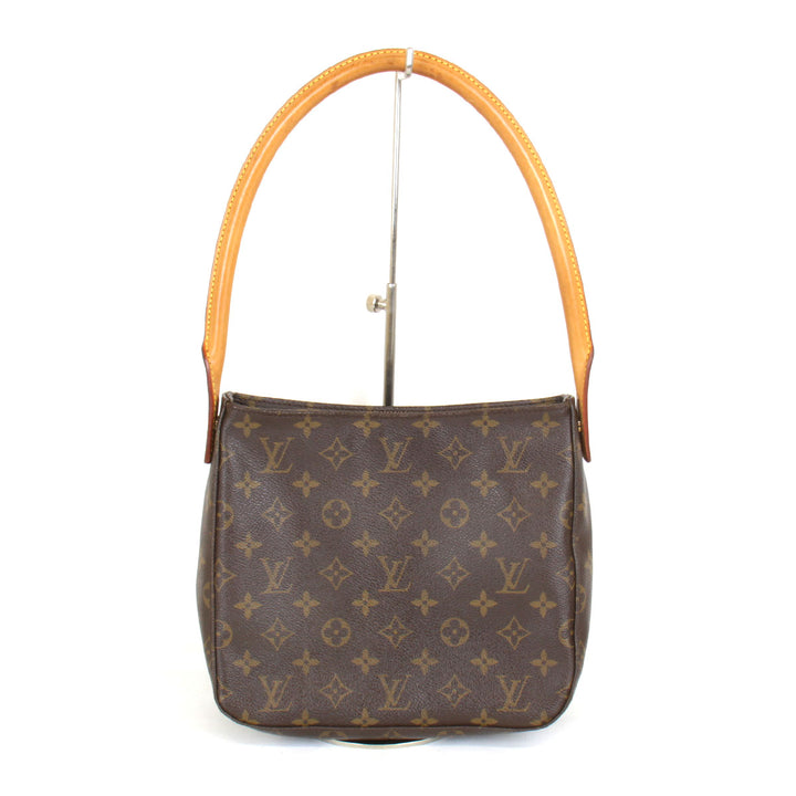 『USED』 
LOUIS VUITTON ルイ・ヴィトン 
 ルーピングMM M51146 ショルダーバッグ 
モノグラムキャンバス モノグラム