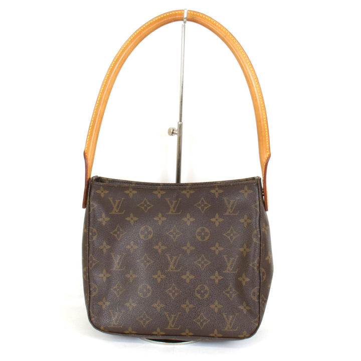 『USED』 
LOUIS VUITTON ルイ・ヴィトン 
 ルーピングMM M51146 ショルダーバッグ 
モノグラムキャンバス モノグラム