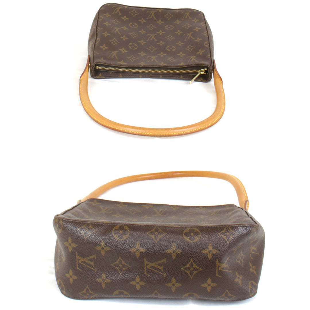 『USED』 
LOUIS VUITTON ルイ・ヴィトン 
 ルーピングMM M51146 ショルダーバッグ 
モノグラムキャンバス モノグラム
