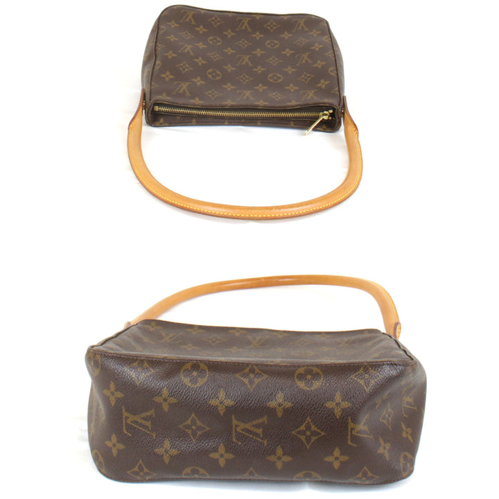 『USED』 
LOUIS VUITTON ルイ・ヴィトン 
 ルーピングMM M51146 ショルダーバッグ 
モノグラムキャンバス モノグラム