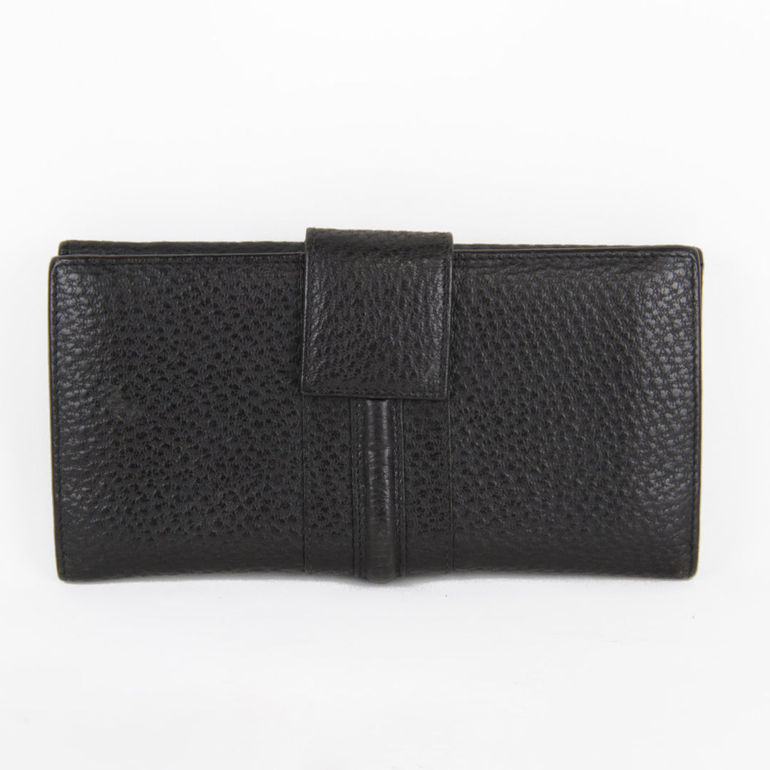 『USED』 
GUCCI グッチ 
 131847・0959 長財布 
レザー ブラック