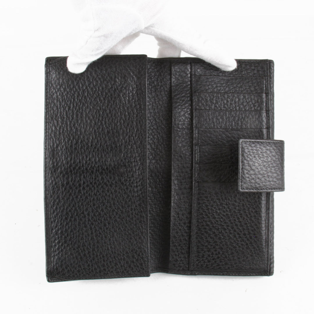 『USED』 
GUCCI グッチ 
 131847・0959 長財布 
レザー ブラック