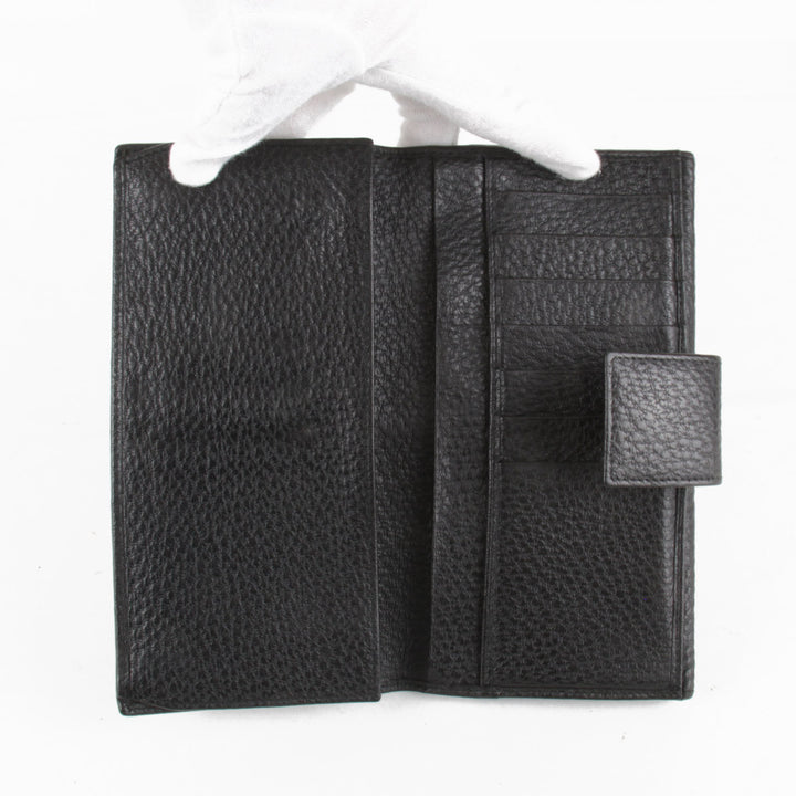 『USED』 
GUCCI グッチ 
 131847・0959 長財布 
レザー ブラック