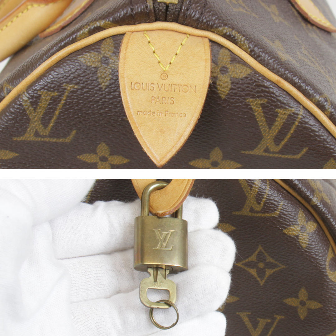 『USED』 
LOUIS VUITTON ルイ・ヴィトン 
 スピーディ30 M41526 ハンドバッグ 
モノグラムキャンバス モノグラム