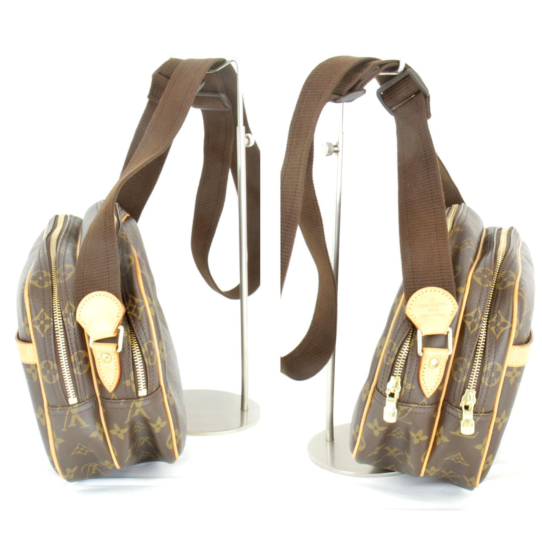 美品『USED』 
LOUIS VUITTON ルイ・ヴィトン 
 リポーター M45254 ショルダーバッグ 
モノグラムキャンバス モノグラム