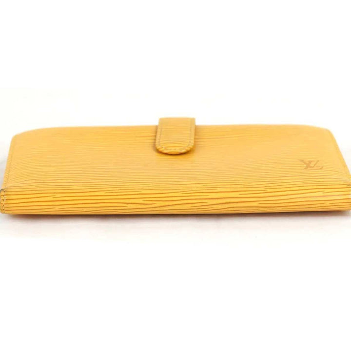 『USED』 
LOUIS VUITTON ルイ・ヴィトン 
 コンチネンタル ヴィエノワ M63259 長財布 
エピレザー イエロー