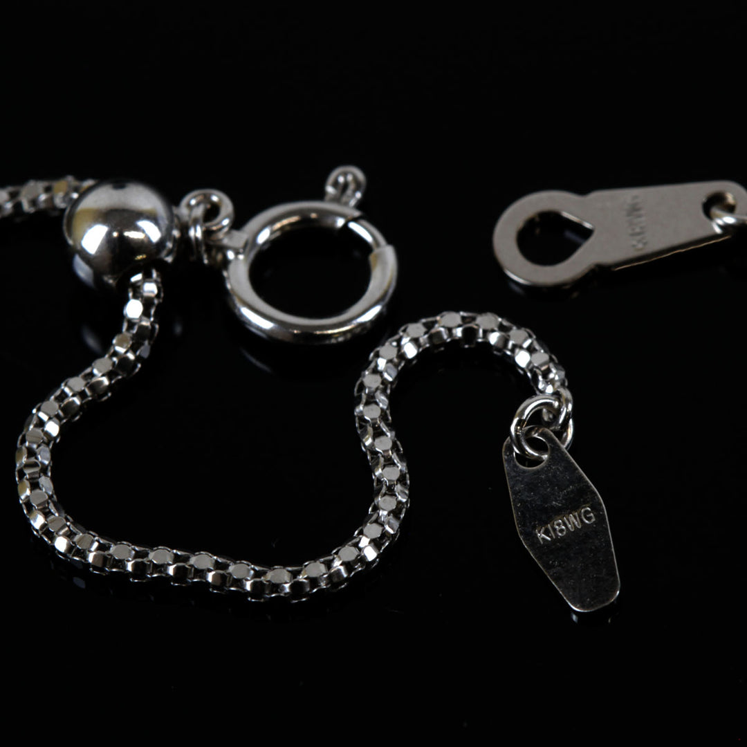 美品『USED』 K18WG/Pt900  /ダイヤモンド 
ネックレス
 ダイヤモンド 2.00 13.3g