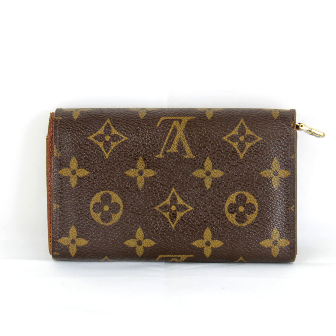 『USED』 
LOUIS VUITTON ルイ・ヴィトン 
 ポルトモネビエ M61730 二つ折り財布 
モノグラムキャンバス モノグラム